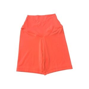 Aerie Coral High Rise Bike Shorts Size S Athletic Yoga Biker Shorts